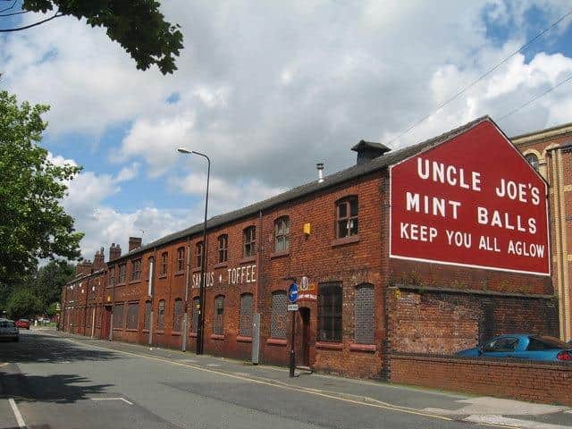 The famous Wm Santus factory on Dorning Street