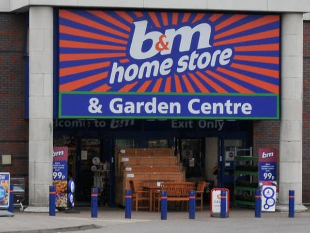 Exterior of B&M Home Store and Garden Centre, Marus Bridge, Wigan.