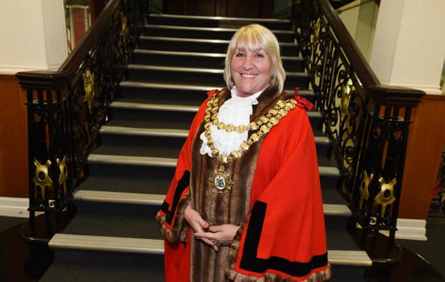 The new Mayor of Wigan Coun Marie Morgan.