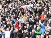The Latics fans enjoy last weekend's victory at Rotherham