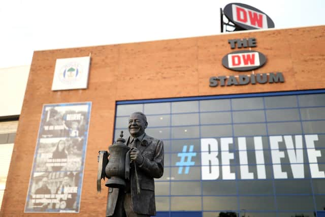 Wigan Athletic's DW Stadium has been the scene of 'anti-social behaviour' in recent weeks