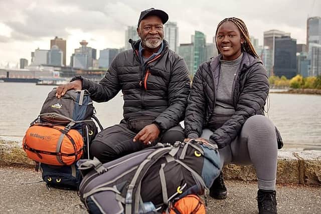 Daughter and dad team Monique and Ladi were heading across Canada in the BBC's Race Across the World