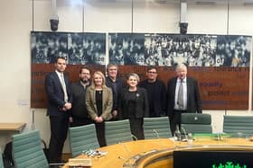 Meeting with GM Mayor Andy Burnham & other leaders to discuss better rail connectivity in the North West.