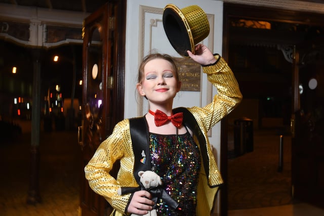 Theatre goers dress up for The Rocky Horror Show at the Grand Theatre. Pictured is Ashleigh Smith.
