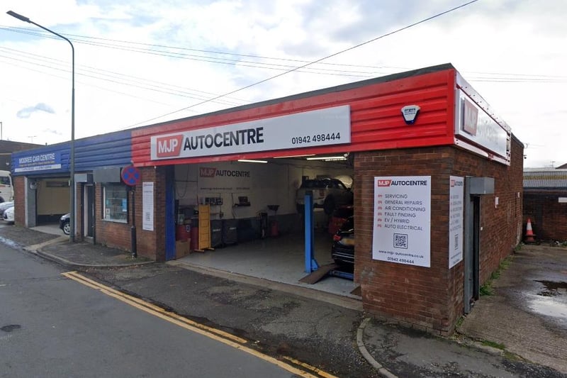 MJP Autocentre on Chapel Street has a 5 out of 5 rating from 25 Google reviews. Telephone 01942 498444