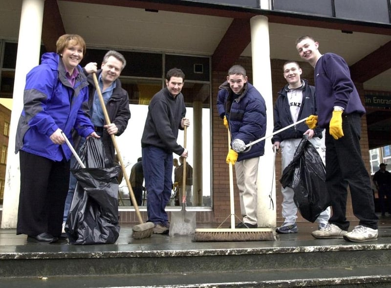 Wigan and Leigh College clean up
