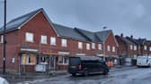 The Marsh Green new build houses are looking stunning and up so quickly, bravo.