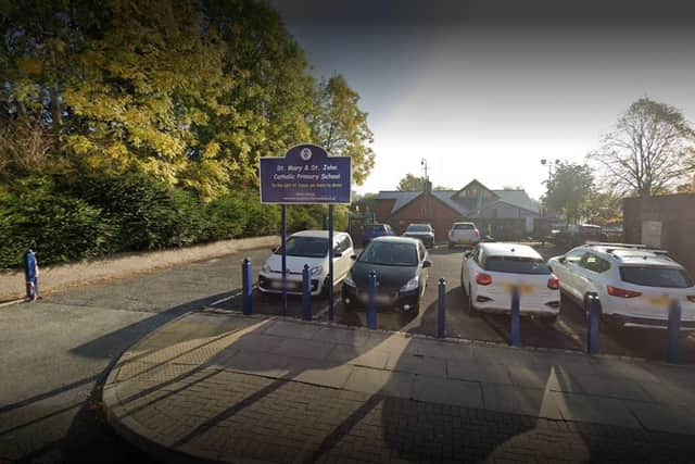 St Mary and St John's RC Primary on Standishgate