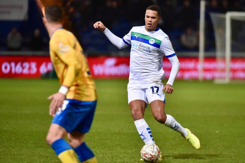 Singled out by the manager afterwards for first-half efforts