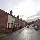 Police were called to Eleanor Street in Wigan at lunchtime on Saturday