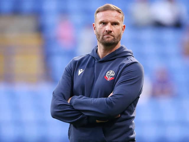 Bolton boss Ian Evatt wants a reaction from his side at the DW on Tuesday night