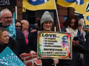Teaching staff from the NEU took industrial action on Wednesday