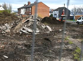 Excavations have already begun on the land off City Road where five houses are to be built