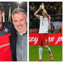 James Carragher was watched on by his family as he won his first two caps for Malta - and he came home with Robert Lewandowski's shirt!