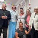 Yvonne Fovargue (second left) at Rosebridge Court