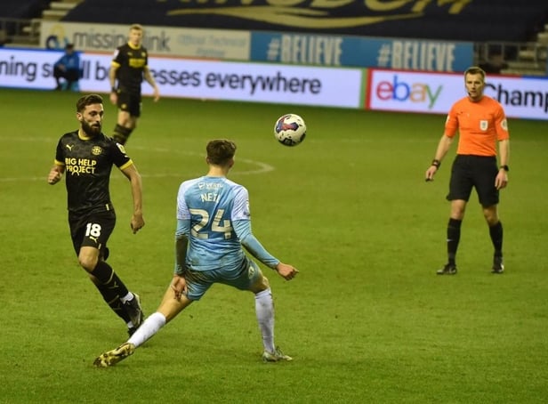 Graeme Shinnie during what could prove to be his last Latics appearance against Sunderland on December 29