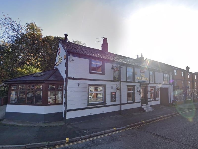 The Millstone on Wigan Lane has a rating of 4.2 out of 5 from 165 Google reviews. One customer said: "Spacious beer garden and a warm welcome"
