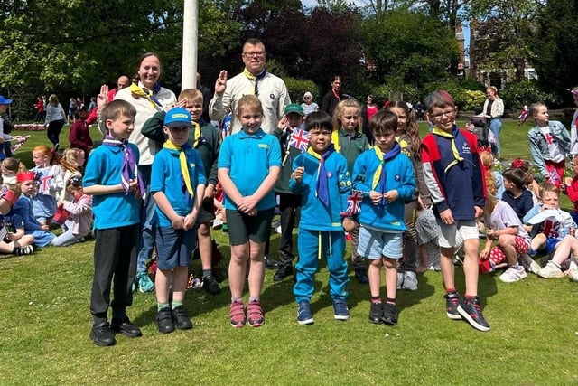 Cubs and Scouts at RL Hughes Primary, Ashton