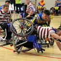 Wigan Warriors Wheelchair were defeated by Leeds (Photo credit: Darren Greenhalgh)