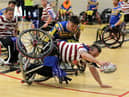 Wigan Warriors Wheelchair were defeated by Leeds (Photo credit: Darren Greenhalgh)