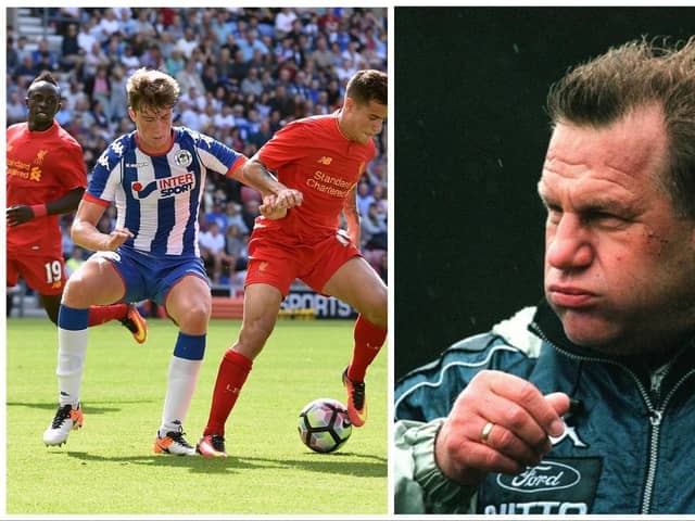 Johan Boskamp doesn't appear to be a fan of former Latics defender Jack Hendry