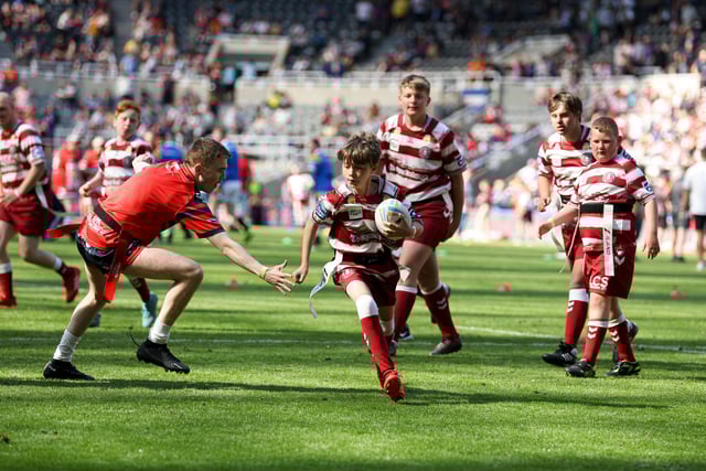 Wigan Warriors LDRL took part in a mini festival at the Magic Weekend.