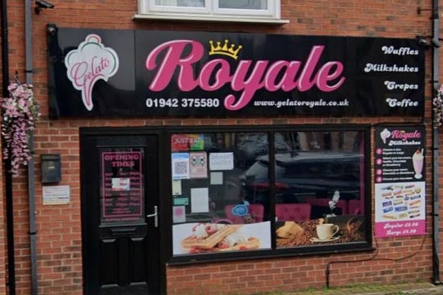 The home of desserts, Gelato Royale on Wigan Lane, offers up a huge selection of ice cream to eat in or take out