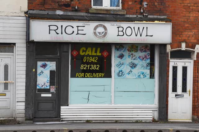 Exterior of The Rice Bowl on Ormskirk Road