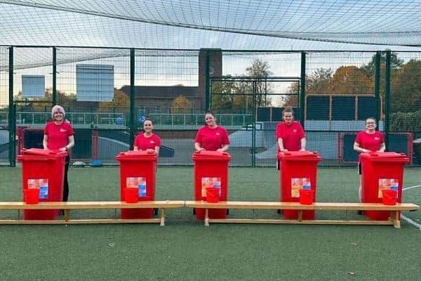 Youth Zone staff take on the ice bin challenge in 2023