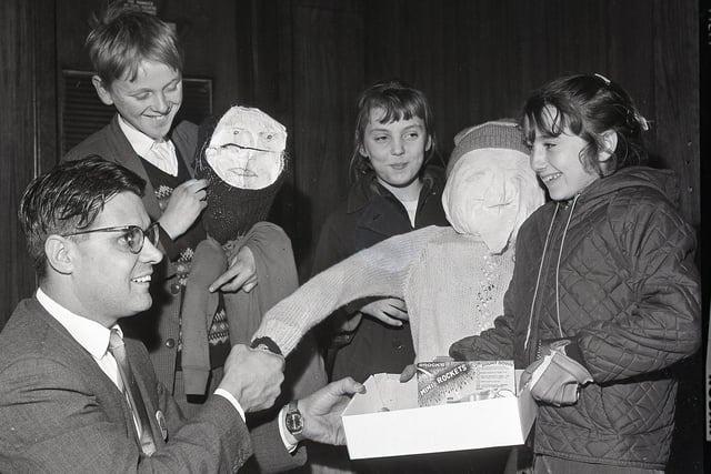 The ABC cinema in Wigan rewards the young winner of the Best Dressed Guy competition with rockets