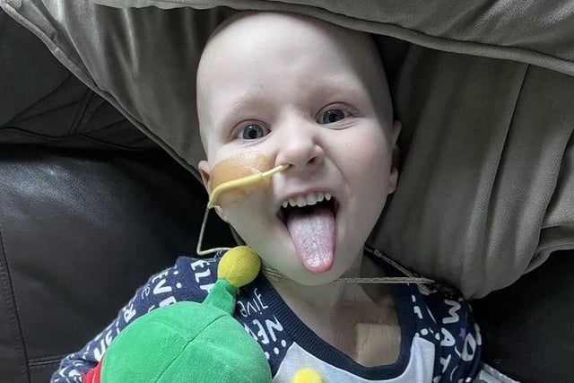 At just 20-months-old, Link was diagnosed with cancer known as alveolar rhabdomyosarcoma (ARMS) and hospitals and treatments became a normal part of his life.