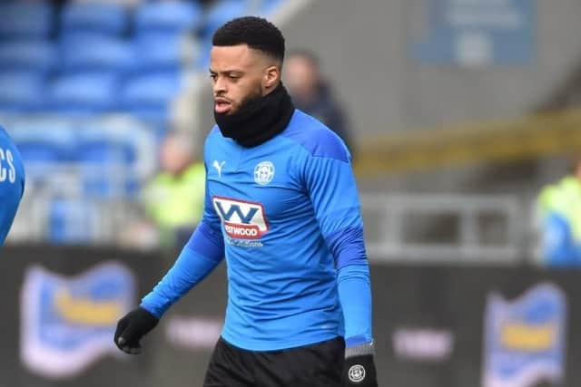 Jordan Cousins didn't make it into the second half at Cardiff