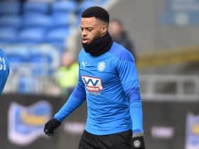 Jordan Cousins didn't make it into the second half at Cardiff