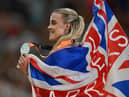 Keely Hodgkinson flies the flag for Leigh Harriers after clinching silver in the 800m