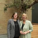 Rachael Sterrett and Pam Pickles of Lancaster University