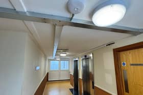 New hallway lighting from Solarcrown Commercial in Scholes Village