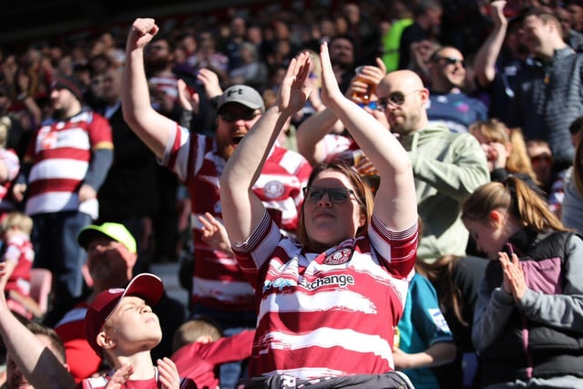 Wigan Warriors fans enjoyed a good afternoon at the DW Stadium.