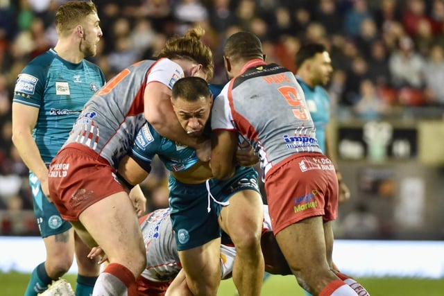 Willie Isa made his 300th career appearance in the game against Leigh.