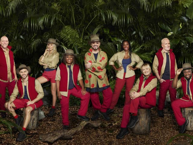 Jill Scott, far right, pictured with her I'm A Celeb co-stars, has been tipped to be crowned Queen of the Jungle.