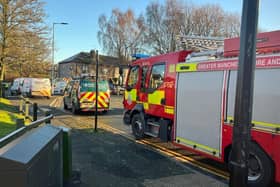 Firefighters were present at Templeton Road most of Wednesday