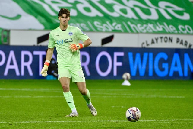 No chance with either goal, but decent debut, looked very comfortable on the ball