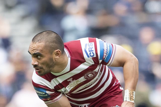 Thomas Leuluai came off the bench for Wigan in the final.