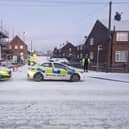 Pembroke Road, in Marsh Green, was closed by police