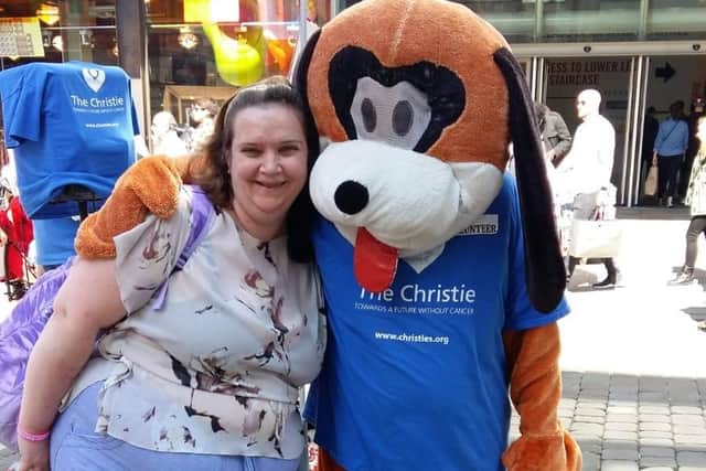 Joanne wants to give back to The Christie who provide support for people with cancer