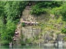 Young people at East Quarry in Appley Bridge