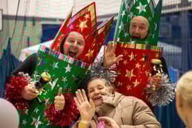 The youth zone hosted its annual Christmas celebration