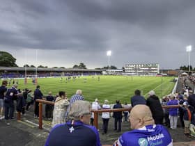 Wigan Warriors take on Wakefield Trinity at Belle Vue on Sunday afternoon