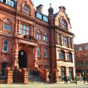 Exterior of Wigan Town Hall, Library Street, Wigan.