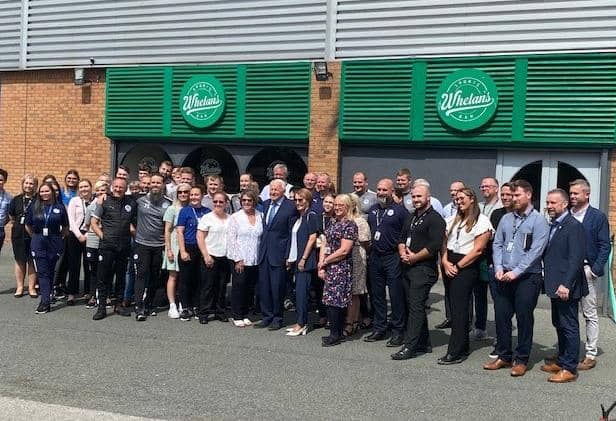 The official opening of 'Whelan's' at the DW Stadium
