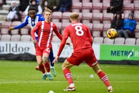 Steven Sessegnon has Latics' only real effort on goal against Leyton Orient